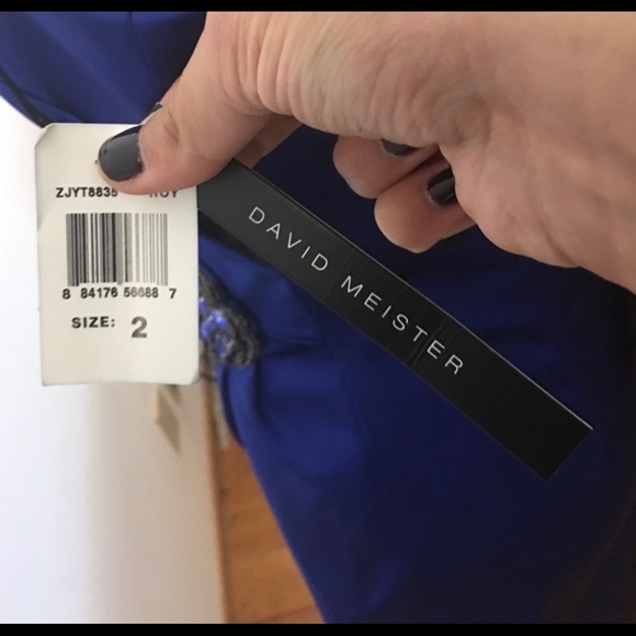 David Meister Cocktail Dress...only worn once! - Picture 3 of 3